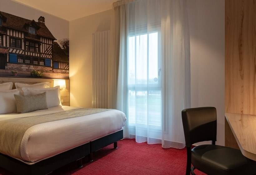 Номер Стандарт, The Originals City, Hôtel Acadine, Pontaudemer
