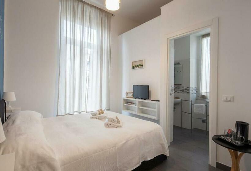 اتاق لوکس با تخت بزرگ, Affittacamere Via Dei Mille