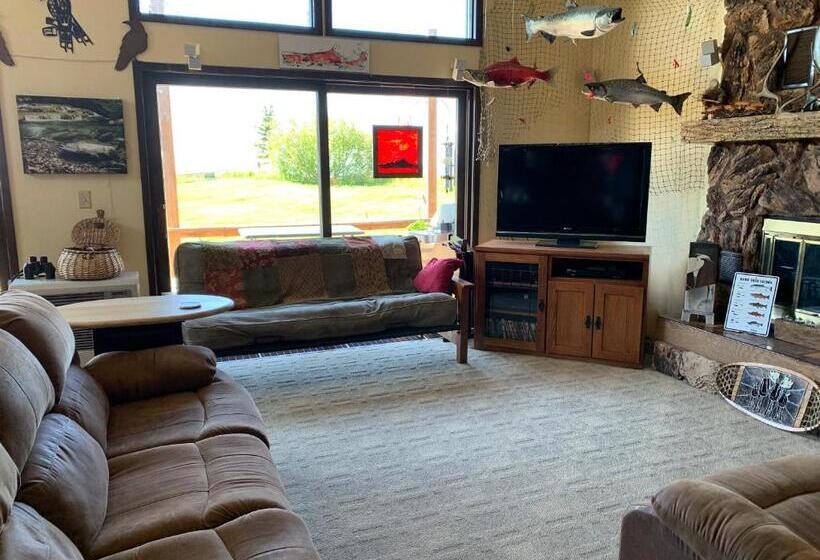 בית, חדר שינה 1, Clam Gulch Lodge