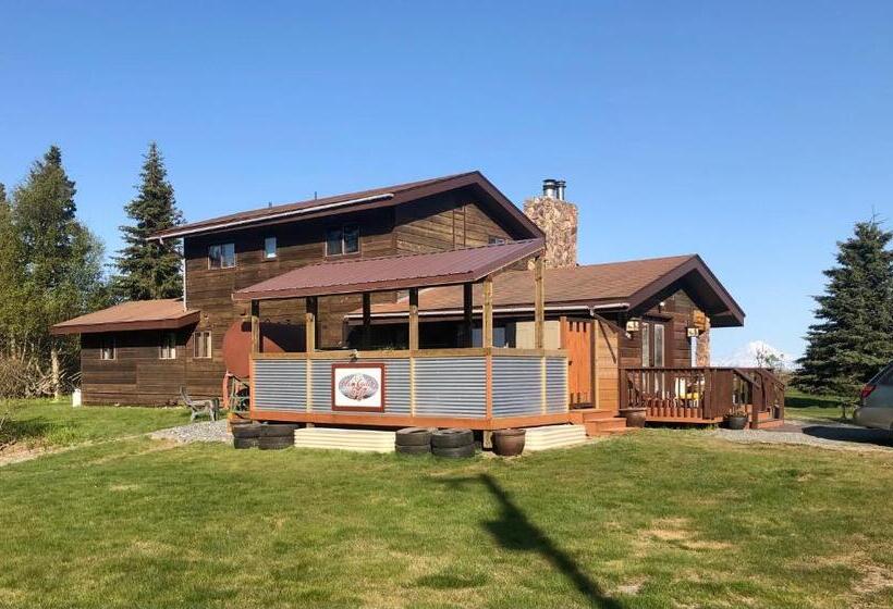 בית, חדר שינה 1, Clam Gulch Lodge