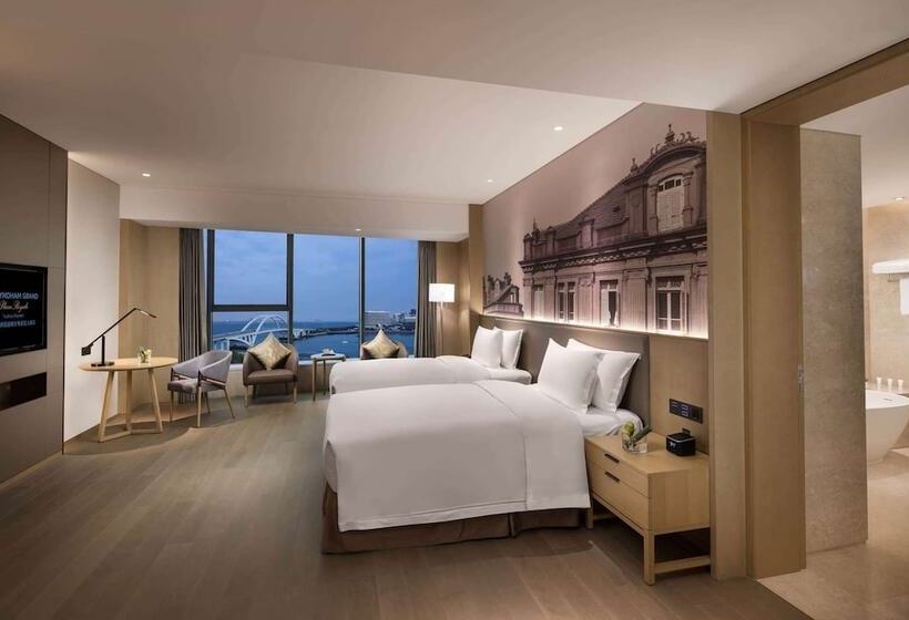 高级海景房, Wyndham Grand Plaza Royale Yuzhou Xiamen   Wuyuan Bay