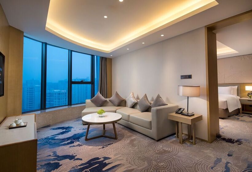 豪华套房, Wyndham Grand Plaza Royale Yuzhou Xiamen   Wuyuan Bay