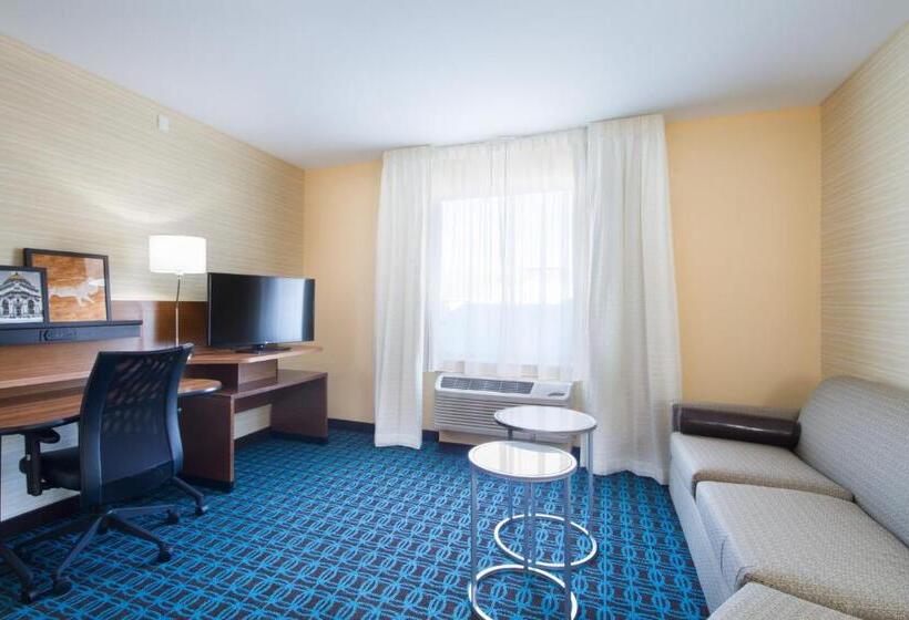 Люкс Кровать Кинг, Fairfield Inn & Suites By Marriott Buffalo Amherst/university