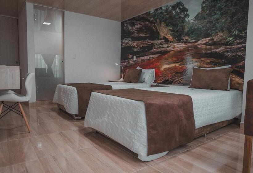 Номер Стандарт 2 Двуспальные Кровати, Pachamama Spa