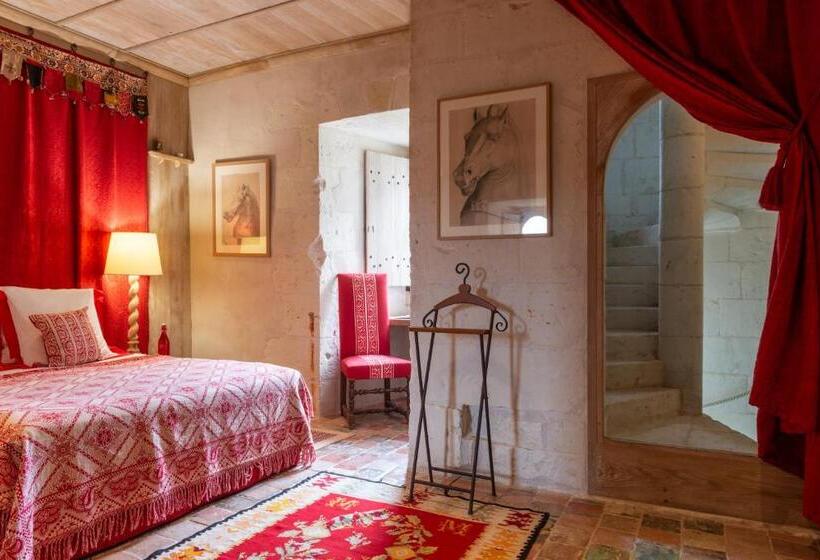 Номер Deluxe, Hôtel Du Château Du Rivau