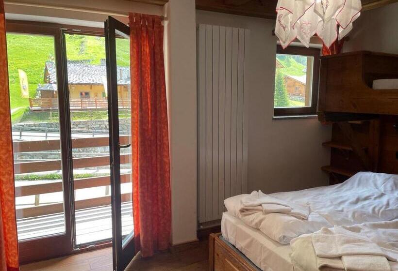 침실 1개 디럭스 아파트, Residence Le Marmotte