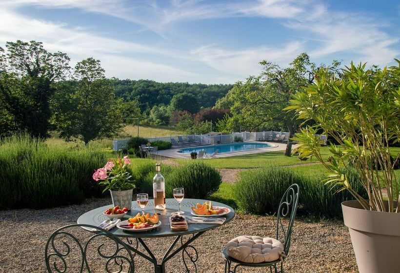 Номер Стандарт с Террасой, Le Clos Lascazes Maison D Hôtes