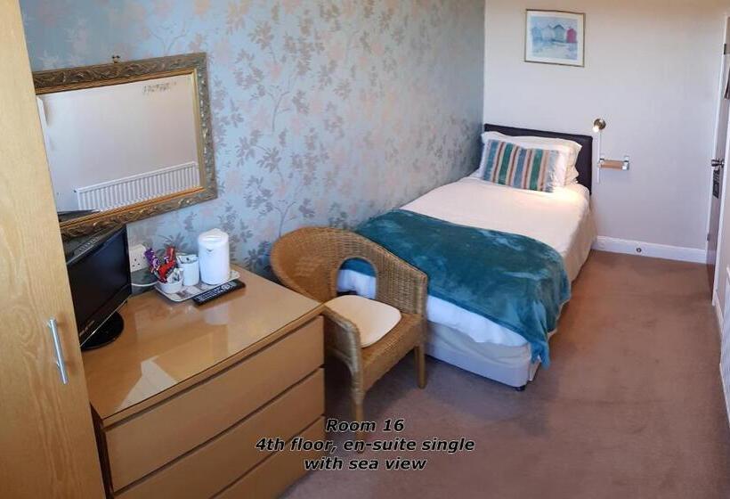 חדר סטנדרטי יחיד עם נוף לים, The Paragon   Guest Accommodation