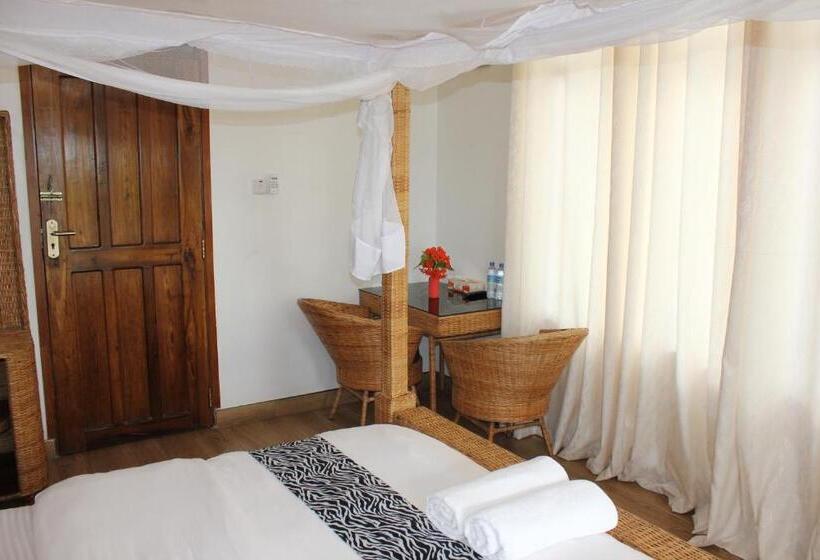 اتاق خانوادگی با چشم‌انداز جانبی دریا, Villa Dahl Beach Resort