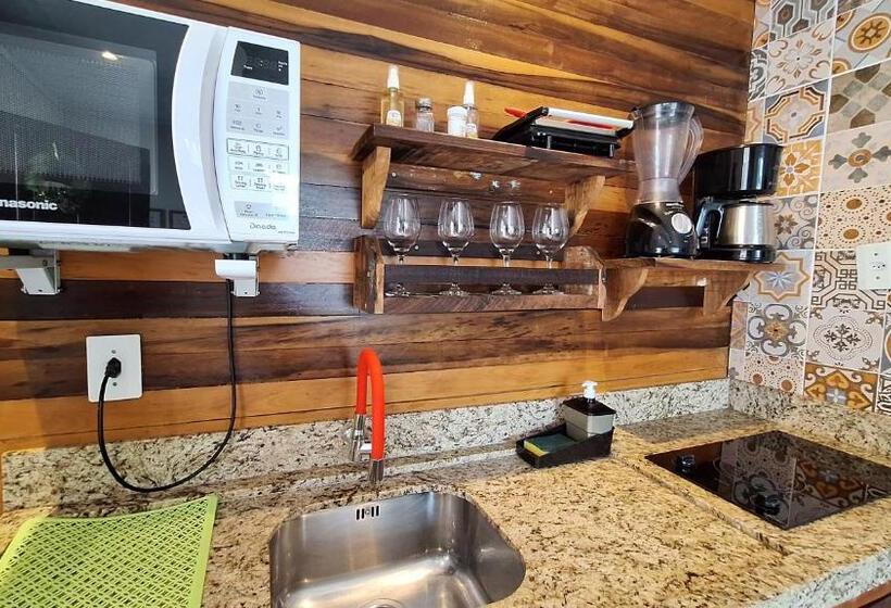 침실 1개 디럭스 아파트, Navega Hostel