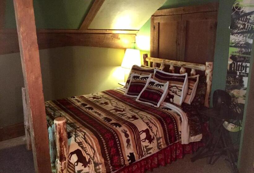 חדר דחוקס עם מיטת קינג, Grunberg Haus Inn & Cabins