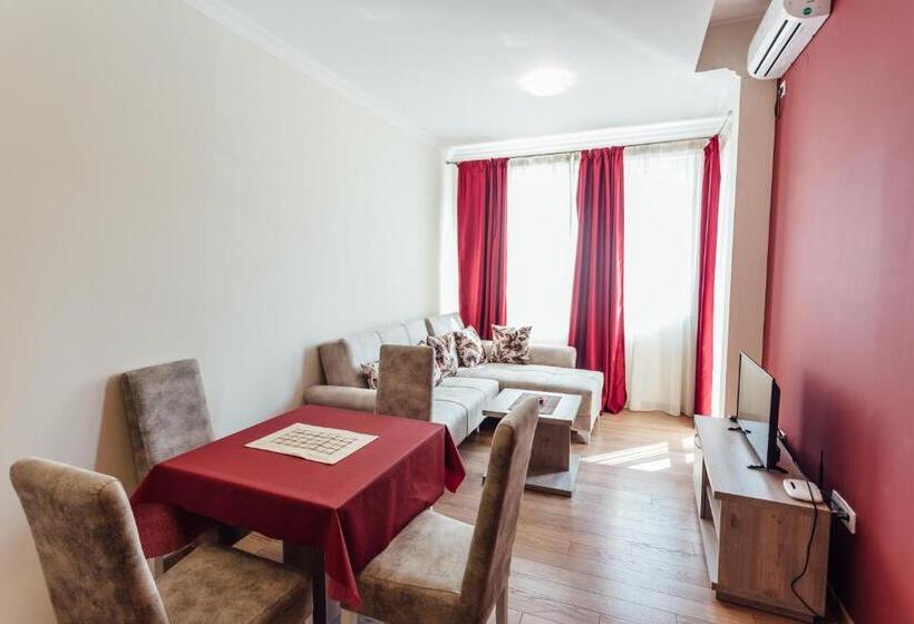 آپارتمان 1 خوابه با چشم‌انداز دریا, Apartments Anastasija