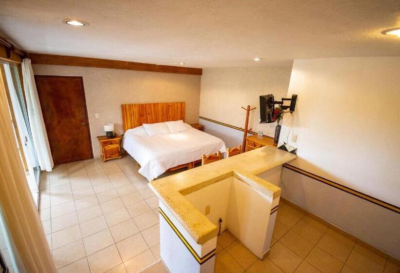 Deluxe Værelse m. Balkon, La Pirámide Del Tepozteco