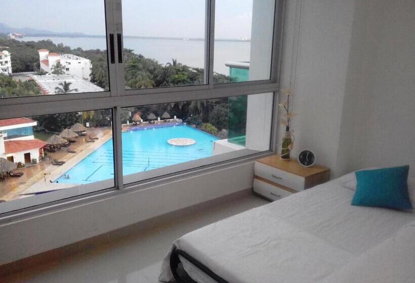 آپارتمان 1 خوابه با چشم‌انداز دریا, Costa Azul Suites Apartamento 603
