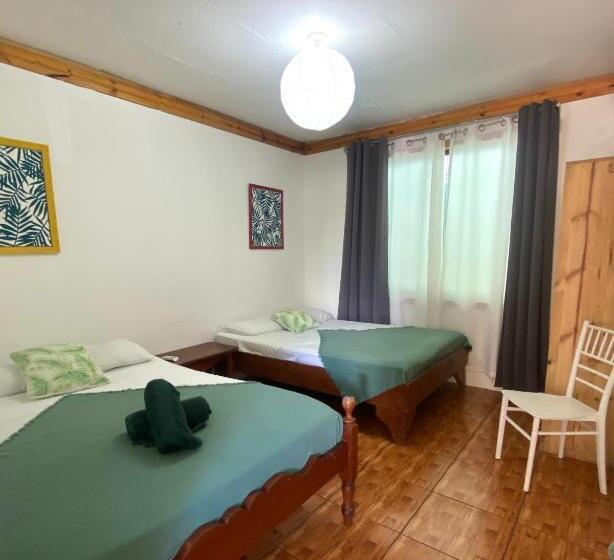 اتاق استاندارد چهارنفره با سرویس بهداشتی مشترک, Cabinas Cahuita