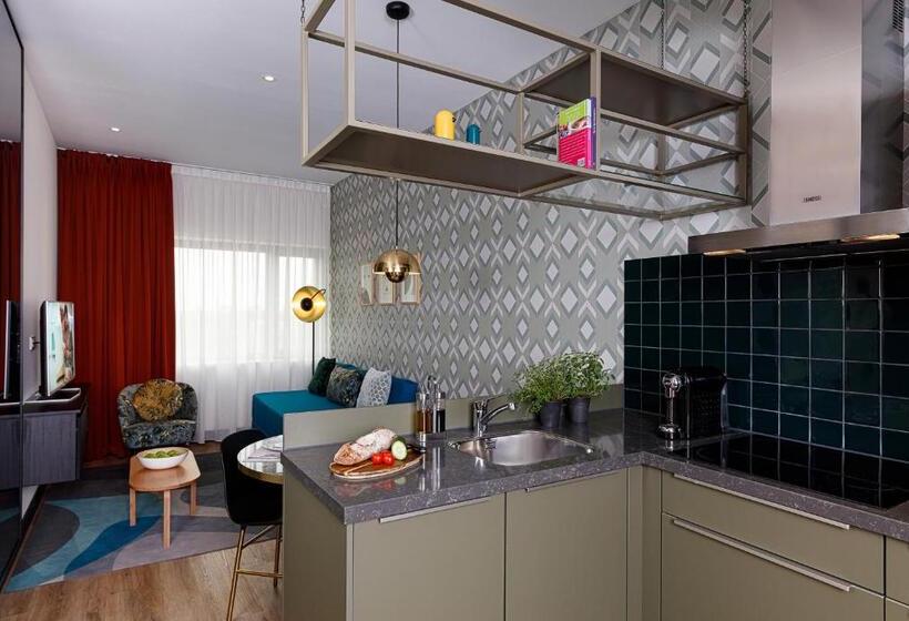 آپارتمان 1 خوابه, Citadines Sloterdijk Station Amsterdam