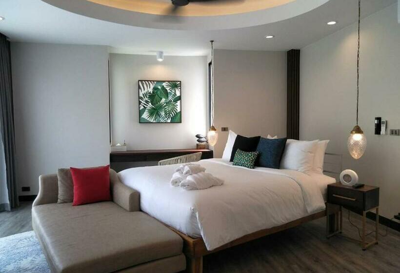 اتاق لوکس با چشم‌انداز باغ, Tungtong Beach Villas