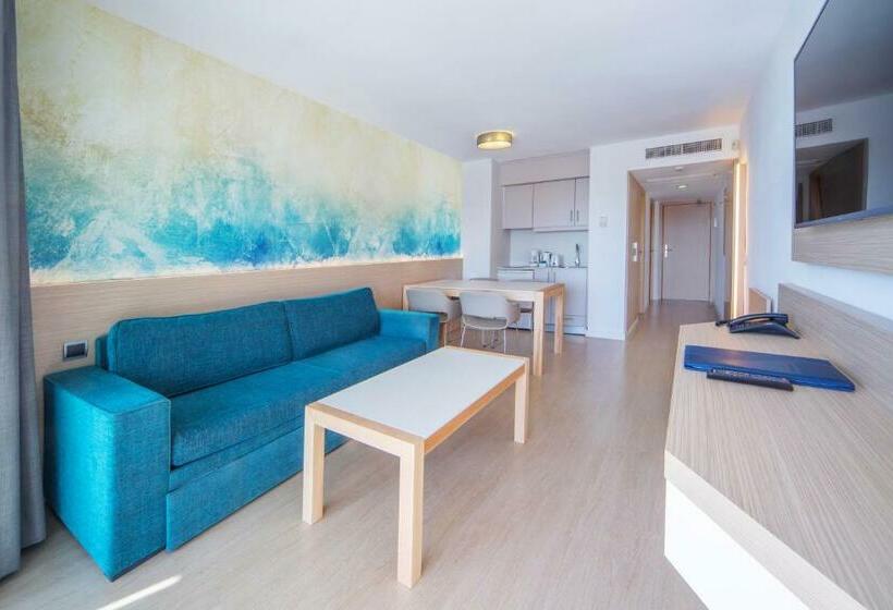 带1个卧室的带海景的公寓, Aparthotel Fontanellas Playa
