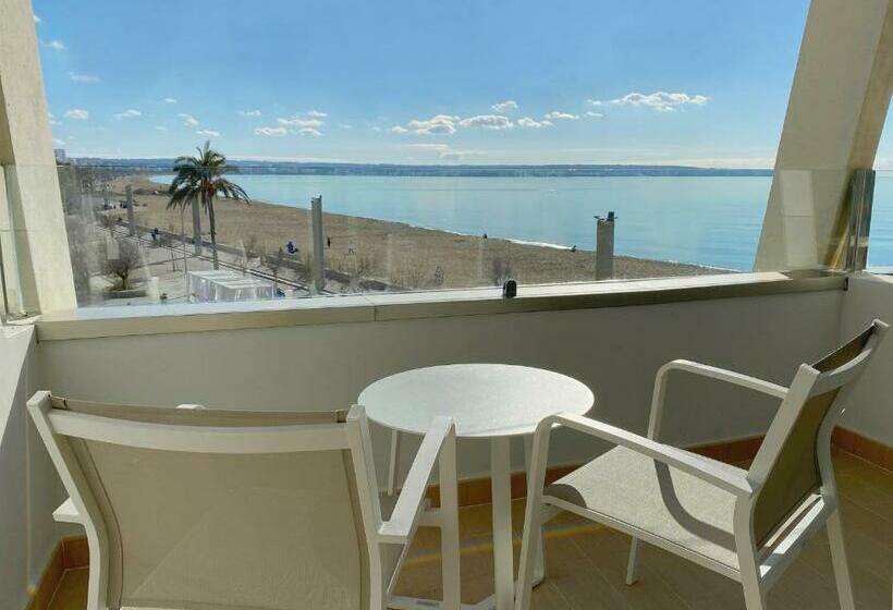 オーシャンビューのスーペリアー１ベッドルームアパートメント, Aparthotel Fontanellas Playa