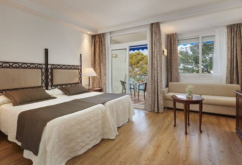 اتاق استاندارد با چشم‌انداز دریا, Hipotels Eurotel Punta Rotja Spagolf