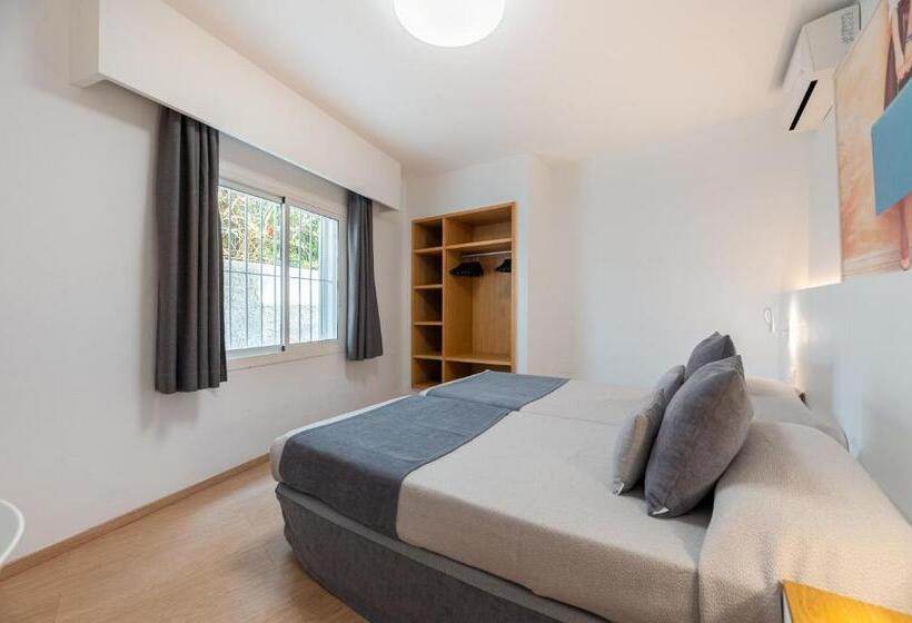 شقة غرفة نوم واحدة مزودة بشُرفة, Cenit & Apts. Sol Y Viento