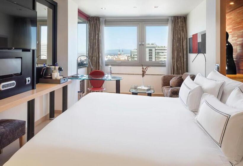 Premium room with view, Melia Madrid Princesa