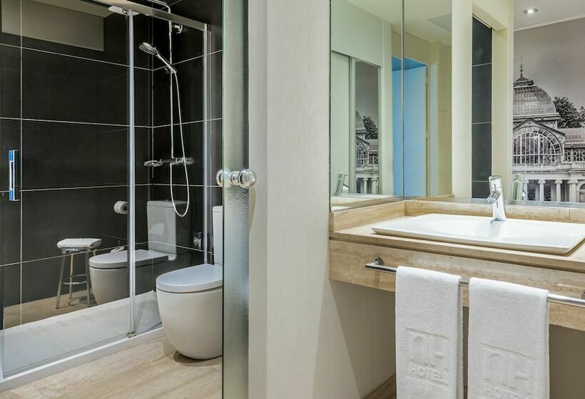 Habitación Estándar Individual con Vistas, NH Madrid Nacional