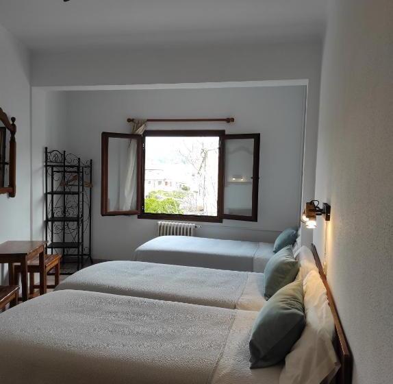 家庭房间共用浴室, Hostal Nadal