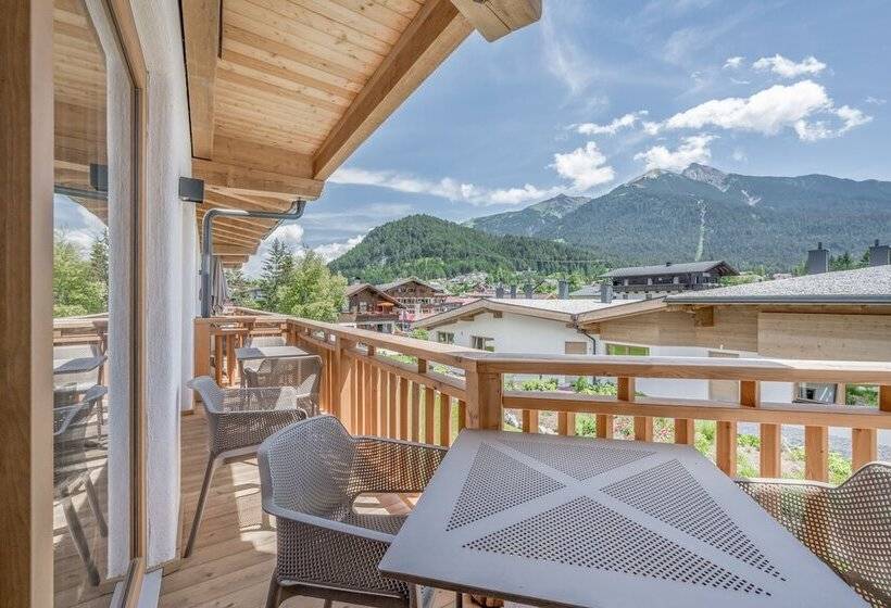 Апартаменты Superior 1 Спальня, Alpenparks Chalet & Apartment Alpina Seefeld