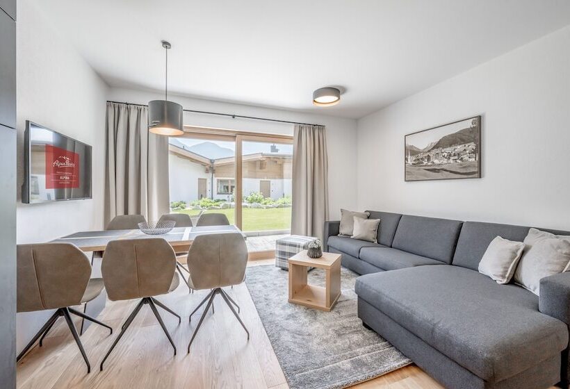 Апартаменты Deluxe 1 Спальня, Alpenparks Chalet & Apartment Alpina Seefeld
