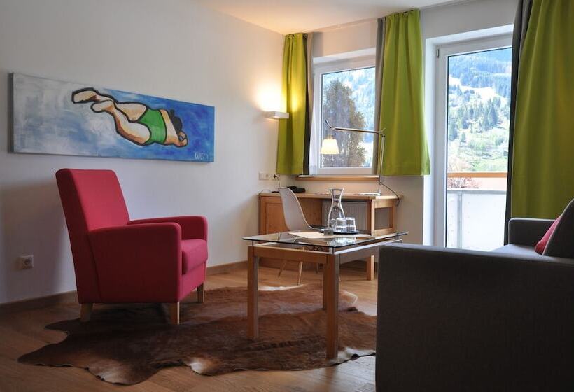 带山景的复式房间, Impuls Hotel Tirol