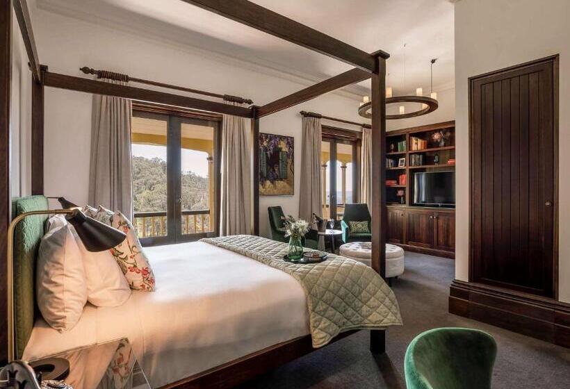 디럭스 룸 킹사이즈 침대, Mount Lofty House & Estate Adelaide Hills