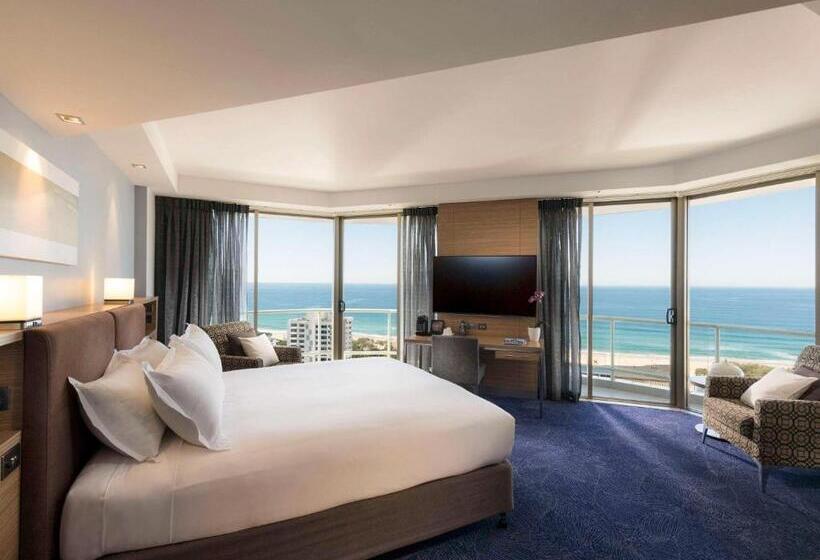 Номер Deluxe Кровать Кинг с Видом, Sofitel Gold Coast Broadbeach