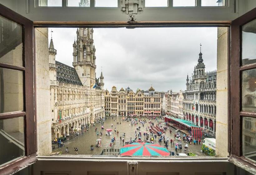اتاق استاندارد با چشم‌انداز, Résidence Hotel Le Quinze Grand Place Brussels