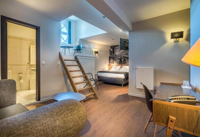 اتاق استاندارد با چشم‌انداز, Résidence Hotel Le Quinze Grand Place Brussels