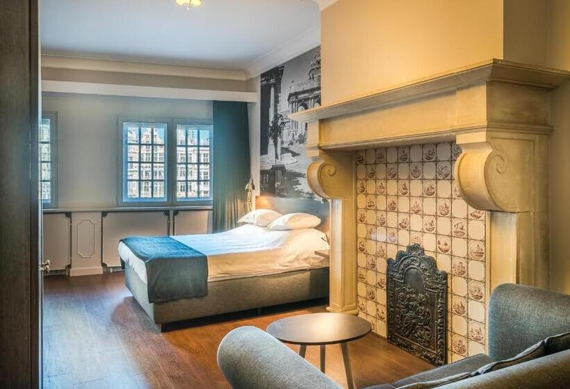 اتاق استاندارد با چشم‌انداز, Résidence Hotel Le Quinze Grand Place Brussels