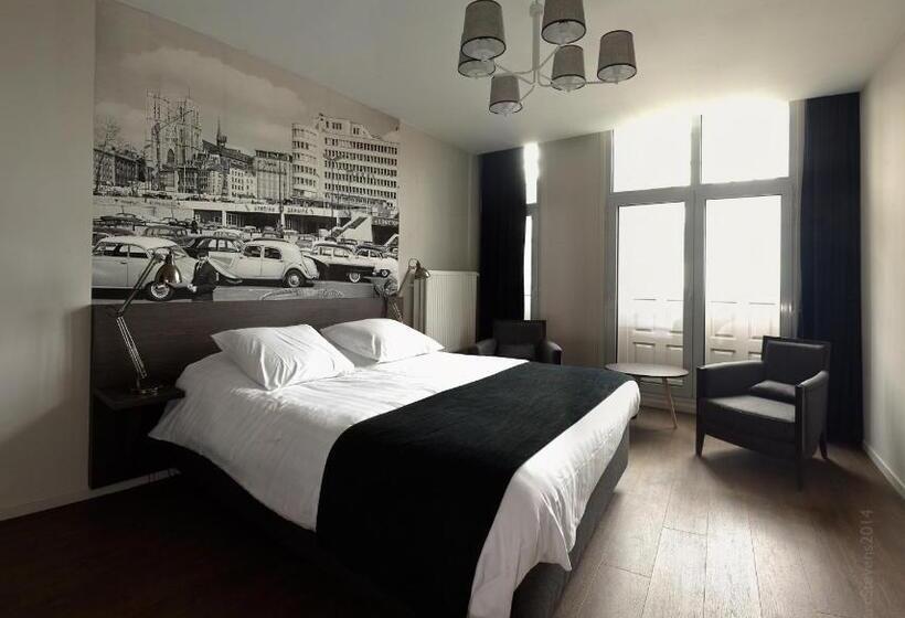 اتاق استاندارد با چشم‌انداز, Résidence Hotel Le Quinze Grand Place Brussels