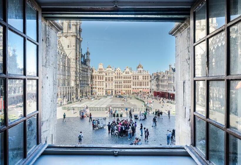 اتاق استاندارد با چشم‌انداز, Résidence Hotel Le Quinze Grand Place Brussels