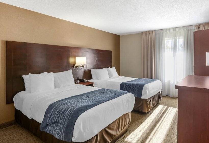 חדר סטנדרט שתי מיטות זוגיות, Comfort Inn Airport West