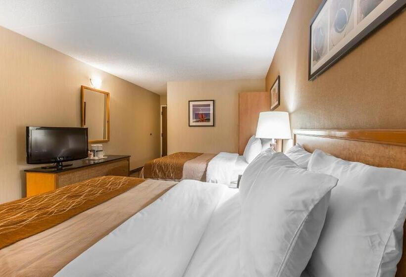 带2个双人床的标准工作室, Comfort Inn