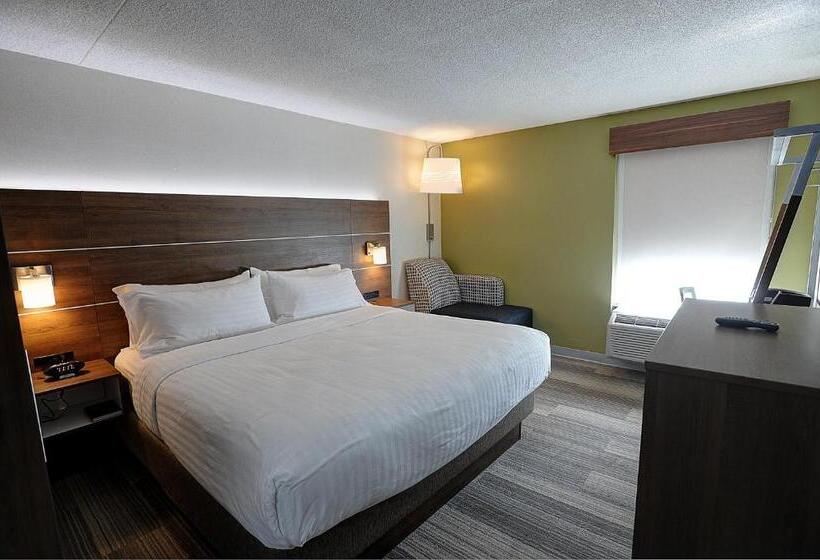 Quarto Estandar Cama King para Deficientes Físicos, Holiday Inn Express & Suites Toronto Airport West, An Ihg