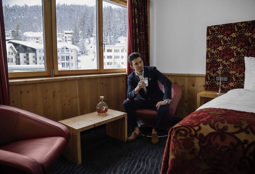 اتاق راحتی, Sport & Wellnesshotel San Gian St. Moritz