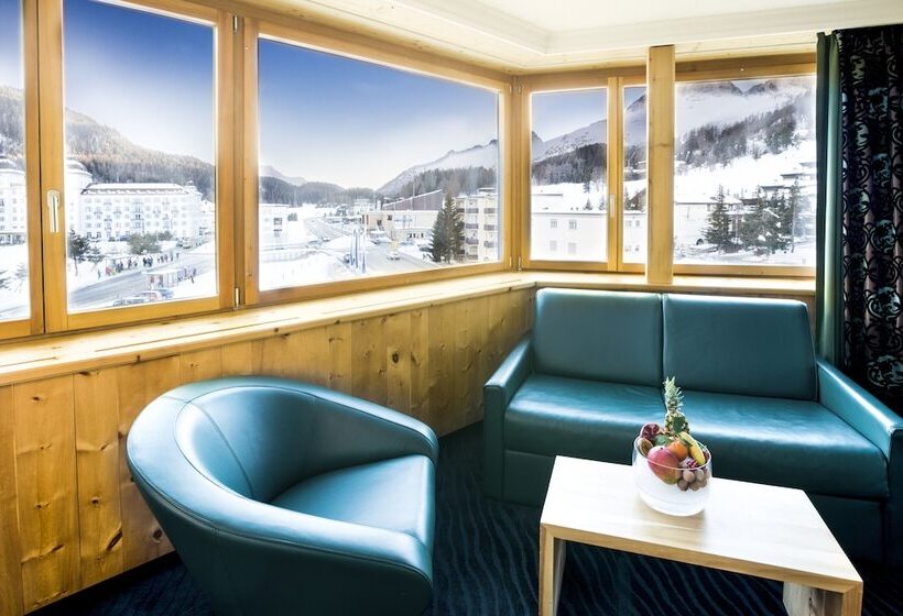 اتاق لوکس, Sport & Wellnesshotel San Gian St. Moritz