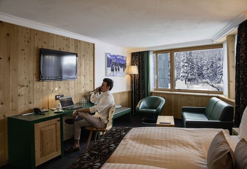 اتاق لوکس, Sport & Wellnesshotel San Gian St. Moritz
