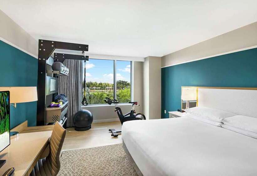 اتاق استاندارد با تخت بزرگ, Hilton Mainz