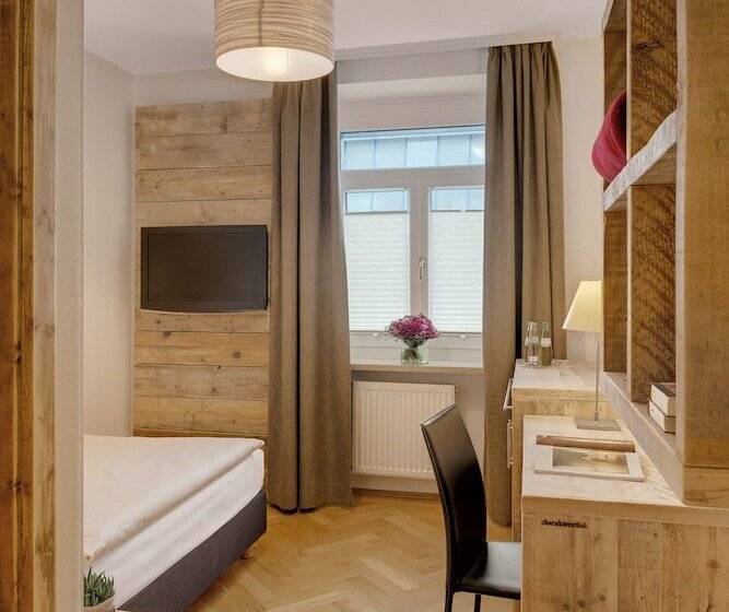 اتاق استاندارد یک نفره, Alpen Hotel München