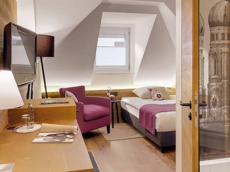اتاق راحتی یک تخته, Alpen Hotel München