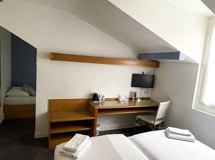 اتاق استاندارد سه نفره, Garden Hotel Rennes Centre Gare