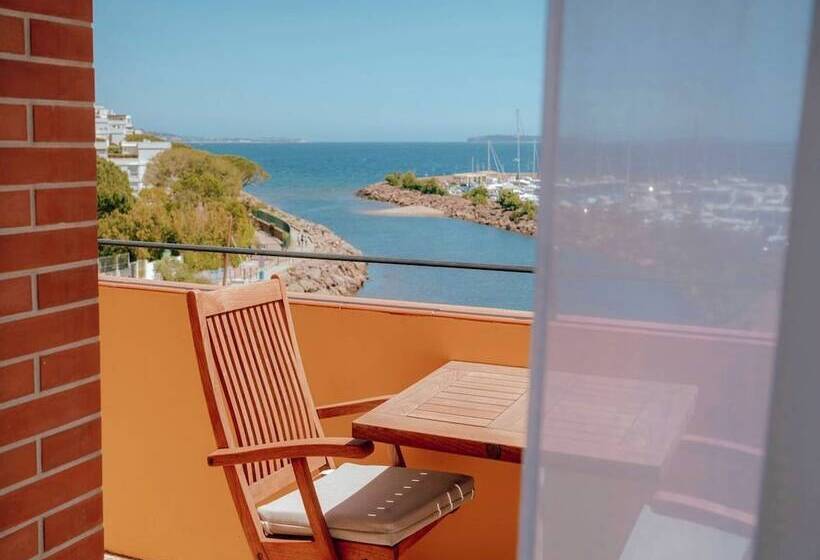 디럭스 테라스 룸 바다 전망, Ermitage De L Oasis & Spa  Cannes Mandelieu