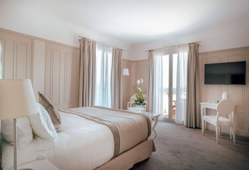 디럭스 테라스 룸 바다 전망, Ermitage De L Oasis & Spa  Cannes Mandelieu